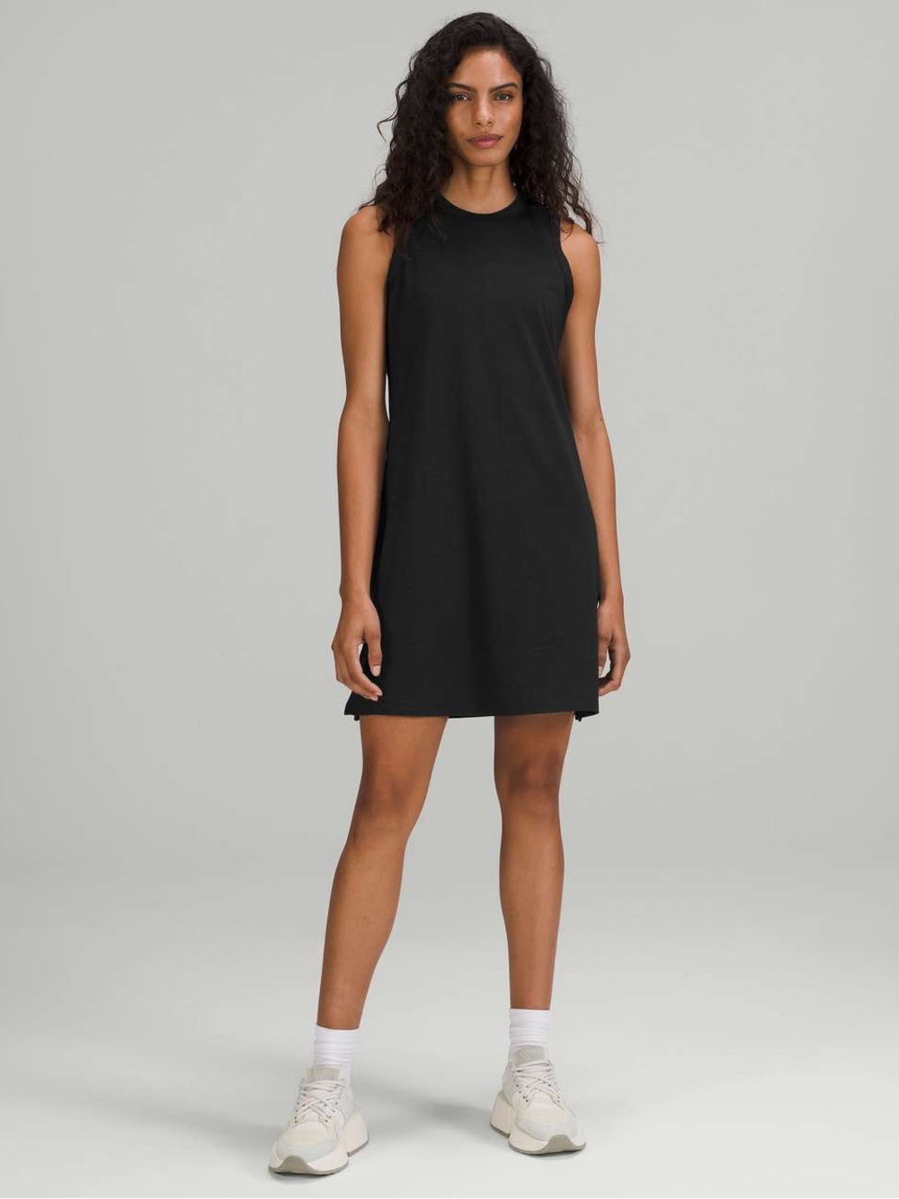 Lululemon Classic-Fit Cotton-Blend Dress
Black